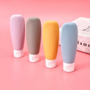 60ml Flexible Tube Compression Split Bottle Portable Travel Milk Hand Sanitizer Bath Gel Skincare Products Split Bottle Set 1